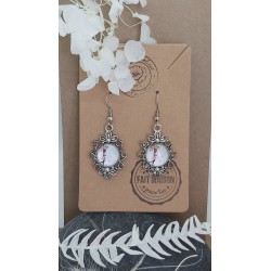 Boucles d 'oreille cabochon