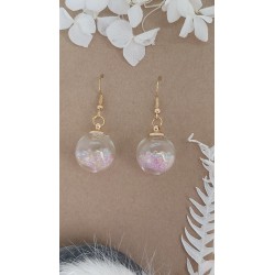 Boucles d 'oreille boule de...