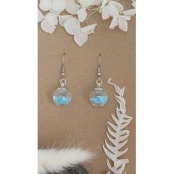 Boucles d 'oreille boule de...