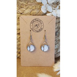 Boucles d'oreilles Cabochon