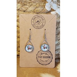 Boucles d'oreilles Cabochon