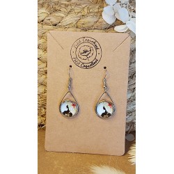 Boucles d'oreilles Cabochon