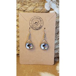 Boucles d'oreilles Cabochon