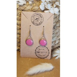 Boucles d'oreilles cabochon...