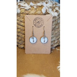 Boucles d'oreilles cabochon