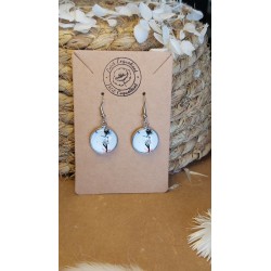 Boucles d'oreilles cabochon