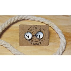 Boucles d'oreilles cabochon...