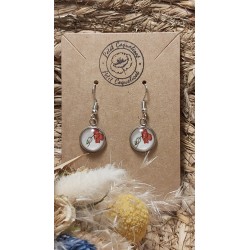 Boucles d 'oreille cabochon
