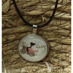 Pendentif cabochon...