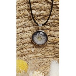Pendentif cabochon ovale 20mm