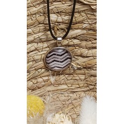 Pendentif cabochon rond 20mm