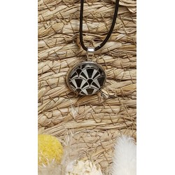 Pendentif cabochon rond 20mm