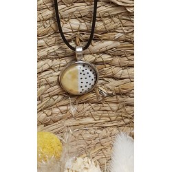 Pendentif cabochon rond 20mm