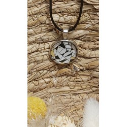 Pendentif cabochon rond 20mm