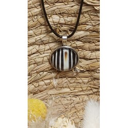 Pendentif cabochon rond 20mm
