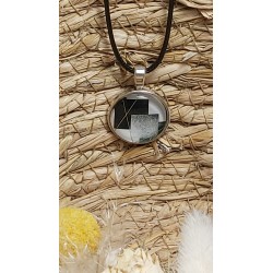 Pendentif cabochon rond 20mm