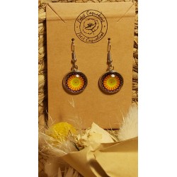 Boucles d 'oreille cabochon
