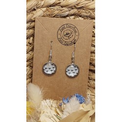 Boucles d 'oreille cabochon