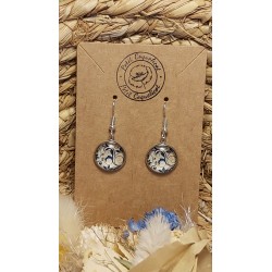 Boucles d 'oreille cabochon