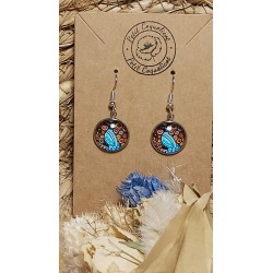 Boucles d 'oreille cabochon