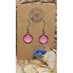 Boucles d 'oreille cabochon