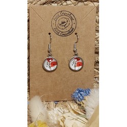 Boucles d 'oreille cabochon