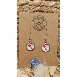 Boucles d 'oreille cabochon