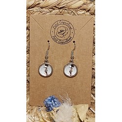 Boucles d 'oreille cabochon