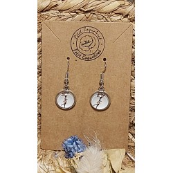 Boucles d 'oreille cabochon