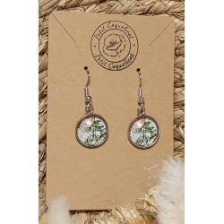 Boucles d 'oreille cabochon