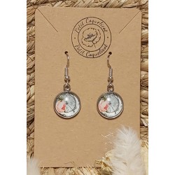 Boucles d 'oreille cabochon