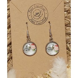 Boucles d 'oreille cabochon