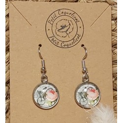 Boucles d 'oreille cabochon