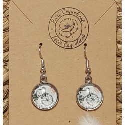 Boucles d 'oreille cabochon