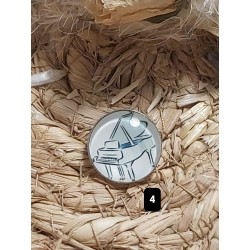 Cabochon pression pour...