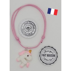 Bracelet ajustable licorne